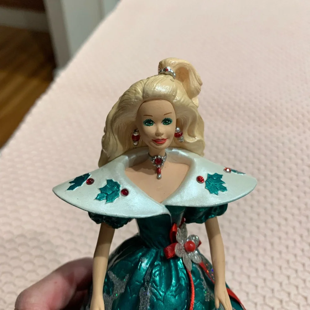 Vintage Holiday Barbie Stocking Hanger